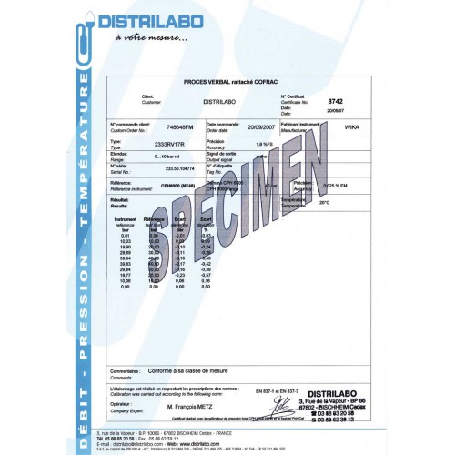 Certificat